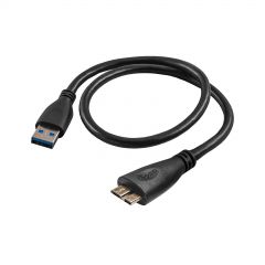 Câble USB 3.0 A-microB 0.5m AK-USB-26