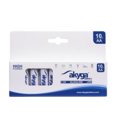 Pile alcaline AA LR6 Akyga AKY2067 1.5V / 3050mAh 10pcs