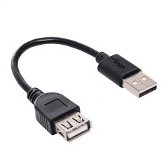 Câble USB A-A 15cm AK-USB-23