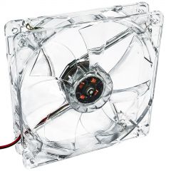 4 LED rouge 120mm 3-pin AW-12B-BR Ventilateur