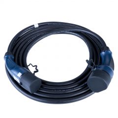 Câble pour voitures électriques AK-EC-09 Type2 / Type2 1-phase 32A 7.2kW 6m