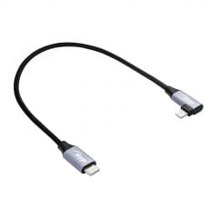 Câble coudé USB type C / Ligtning 30cm AK-USB-55 30W maille