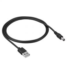 USB - DC 5.5 x 2.1 mm Câble AK-DC-01