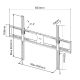 additional_image Support mural pour TV AK-MB-09 Support VESA 800x600mm 37-85