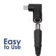 additional_image Adaptateur pour ordinateur portable AK-ND-D02 7.4 x 5.0 + pin / USB-C